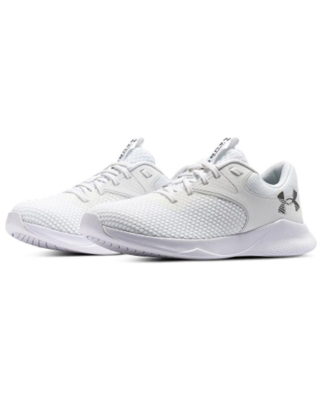 Under Armour White (Wmns) Charged Aurora 2 Metallic Warm'