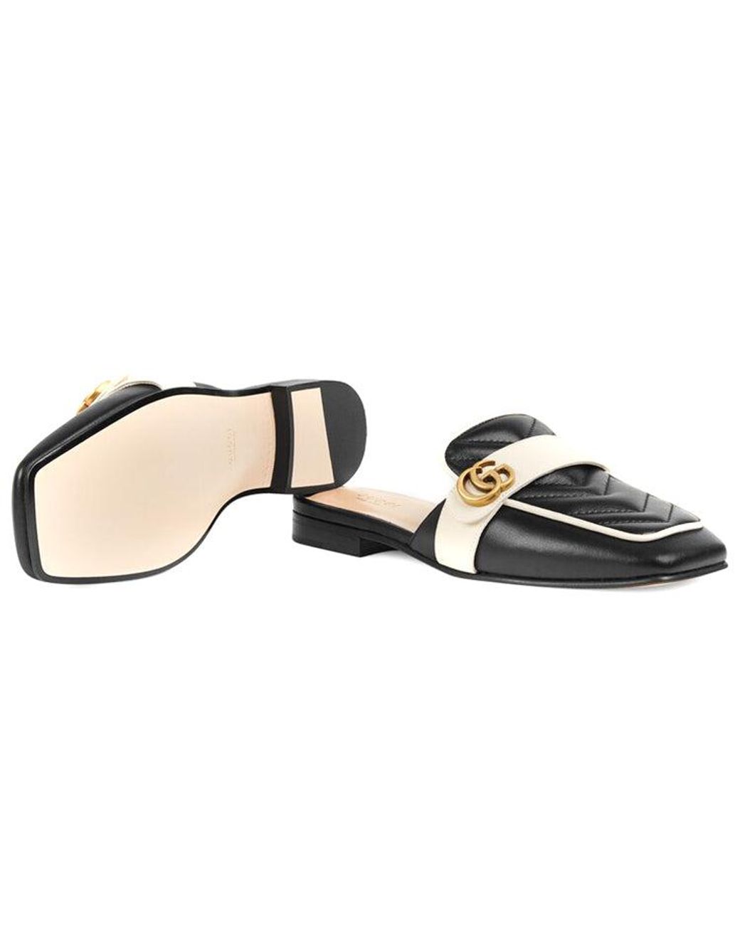Gucci Black (Wmns) Double G Slide Sandal