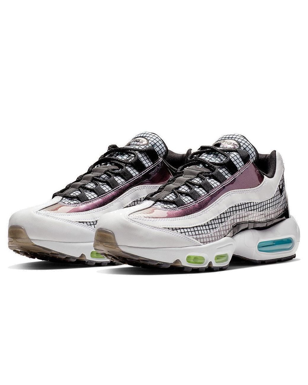 Nike Blue Air Max 95 Lv8 'Grid' for men