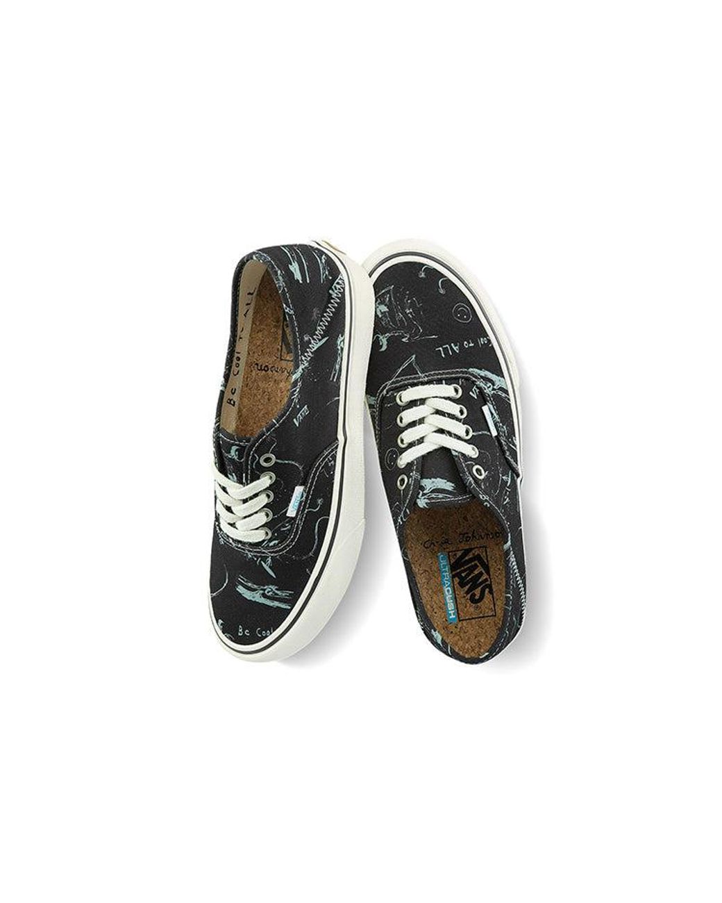 Vans Black Chris Johanson X Authentic Sf Antique' for men