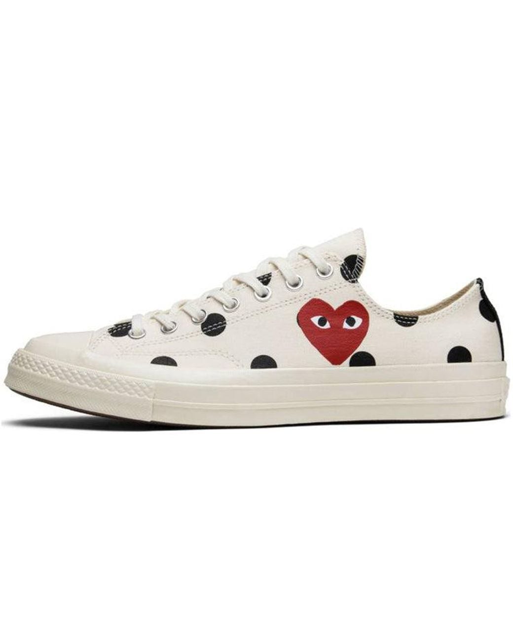 Converse Pink X Comme Des Garcons Play Chuck 70 Low Polka Dot' for men