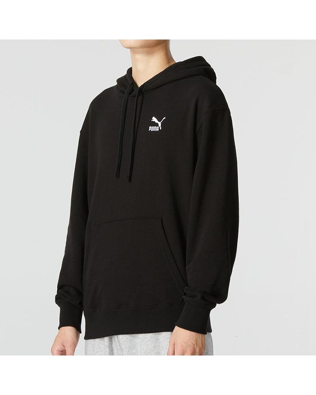 PUMA Black Classics Small Logo Training Hoodie for men
