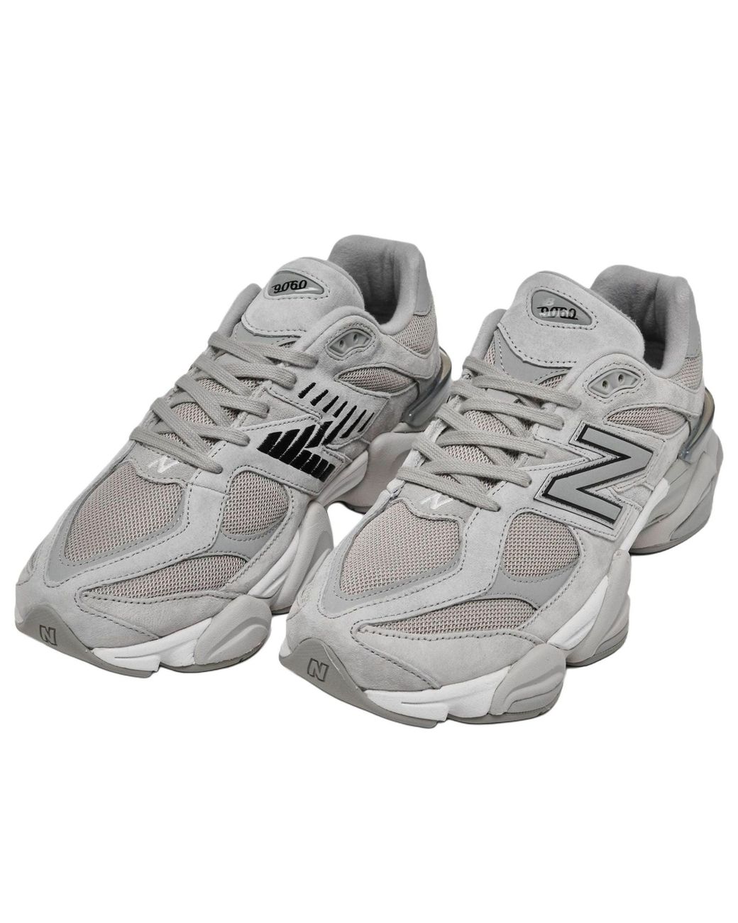New Balance Gray 9060 Metallic' for men
