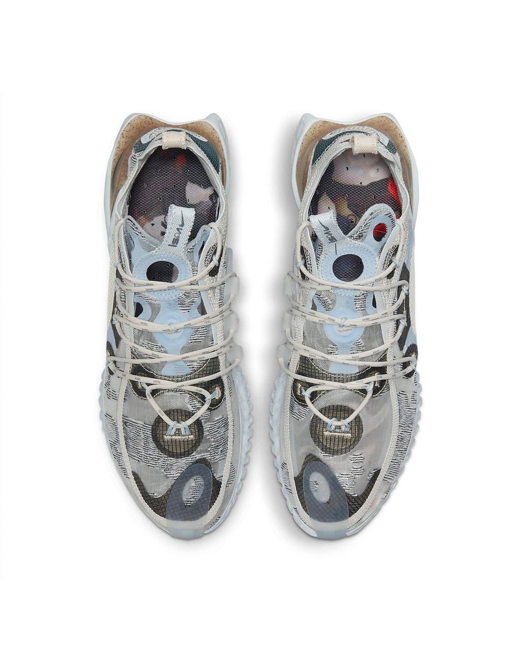 Nike Metallic Ispa Flow 2020 'Pure Platinum' for men