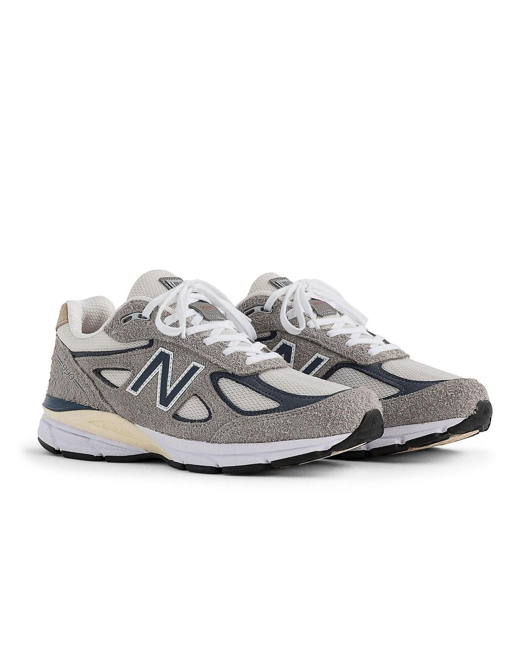 New Balance White 990V4 Made for men