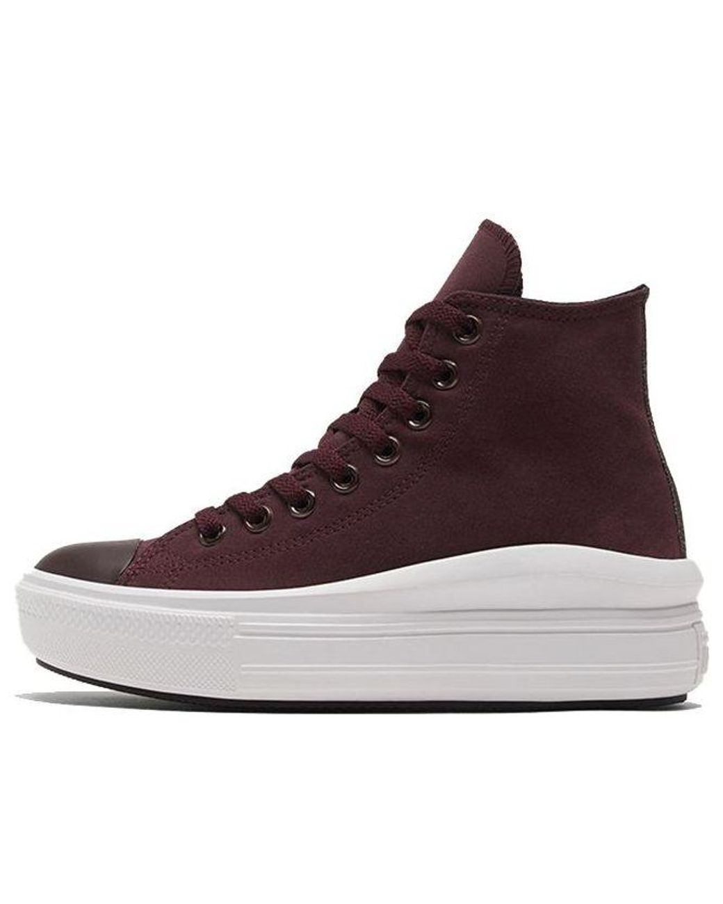 Converse Brown (Wmns) Chuck Taylor All Star High Move 'Diamond Metal