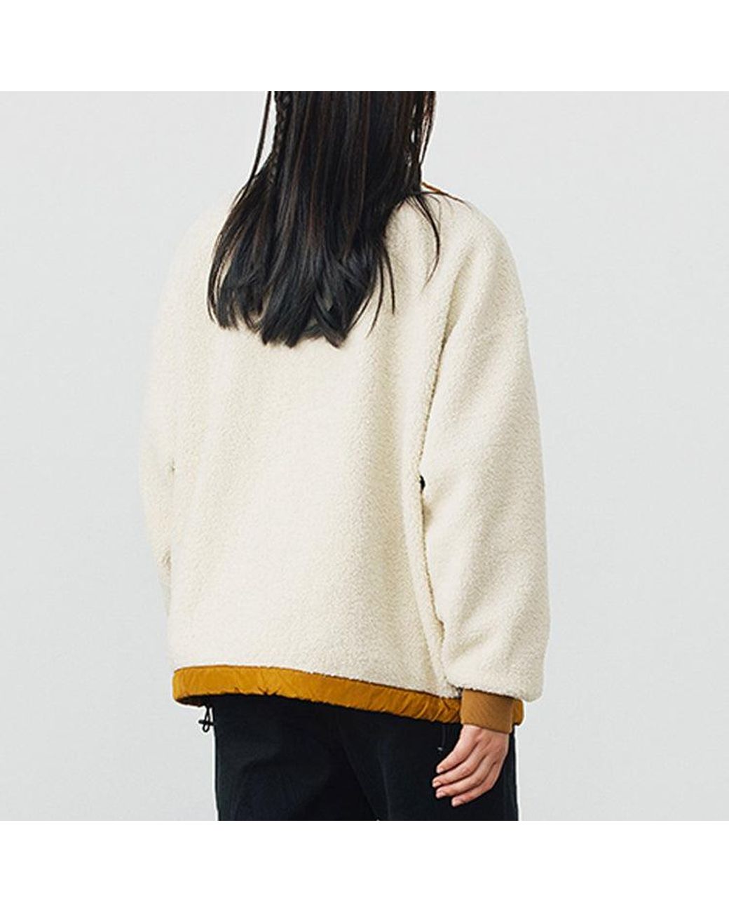 Vans Natural Faux Sherpa Jacket Reversible Coat for men