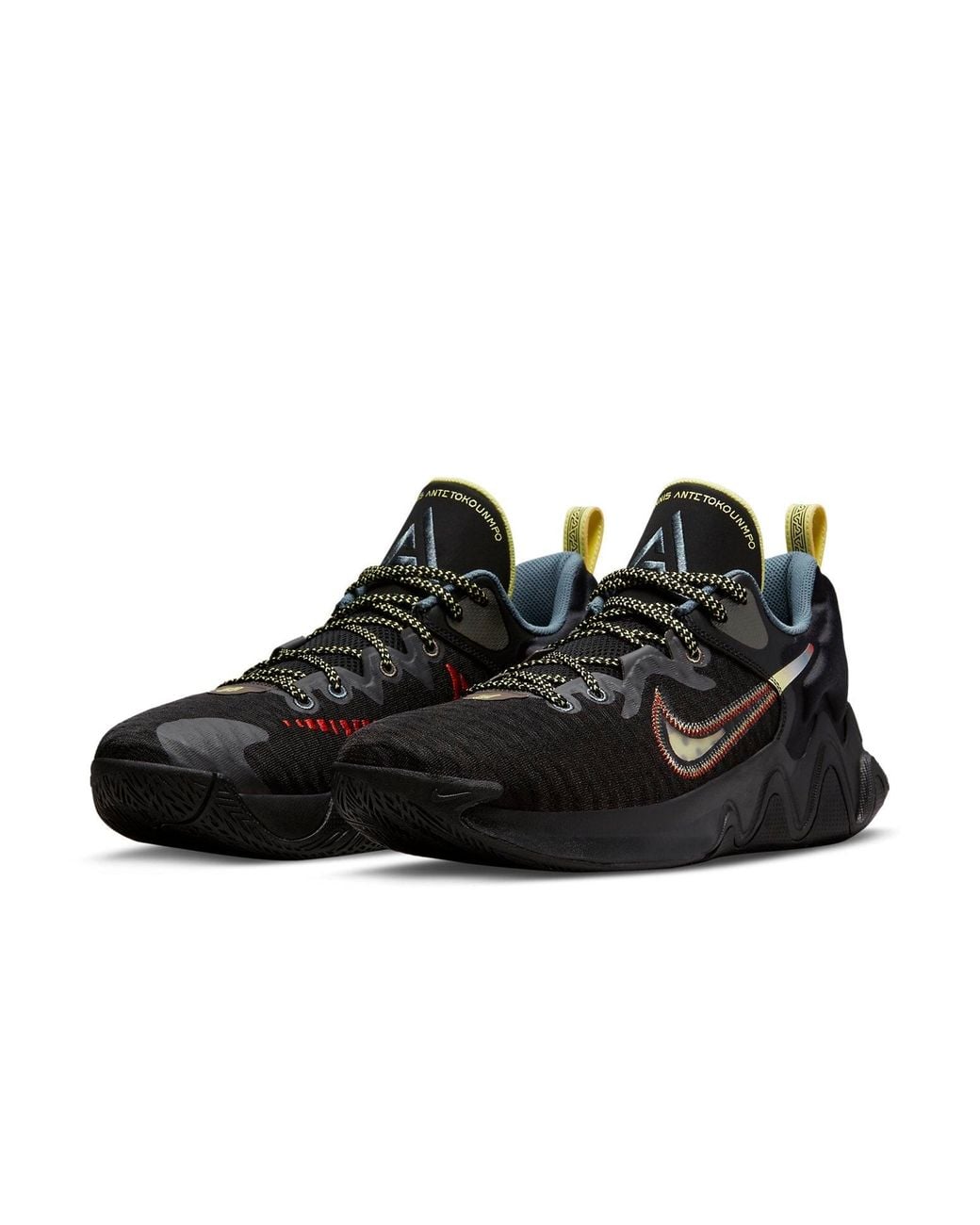 Nike Black Giannis Immortality Ep 'Force Field Crimson' for men