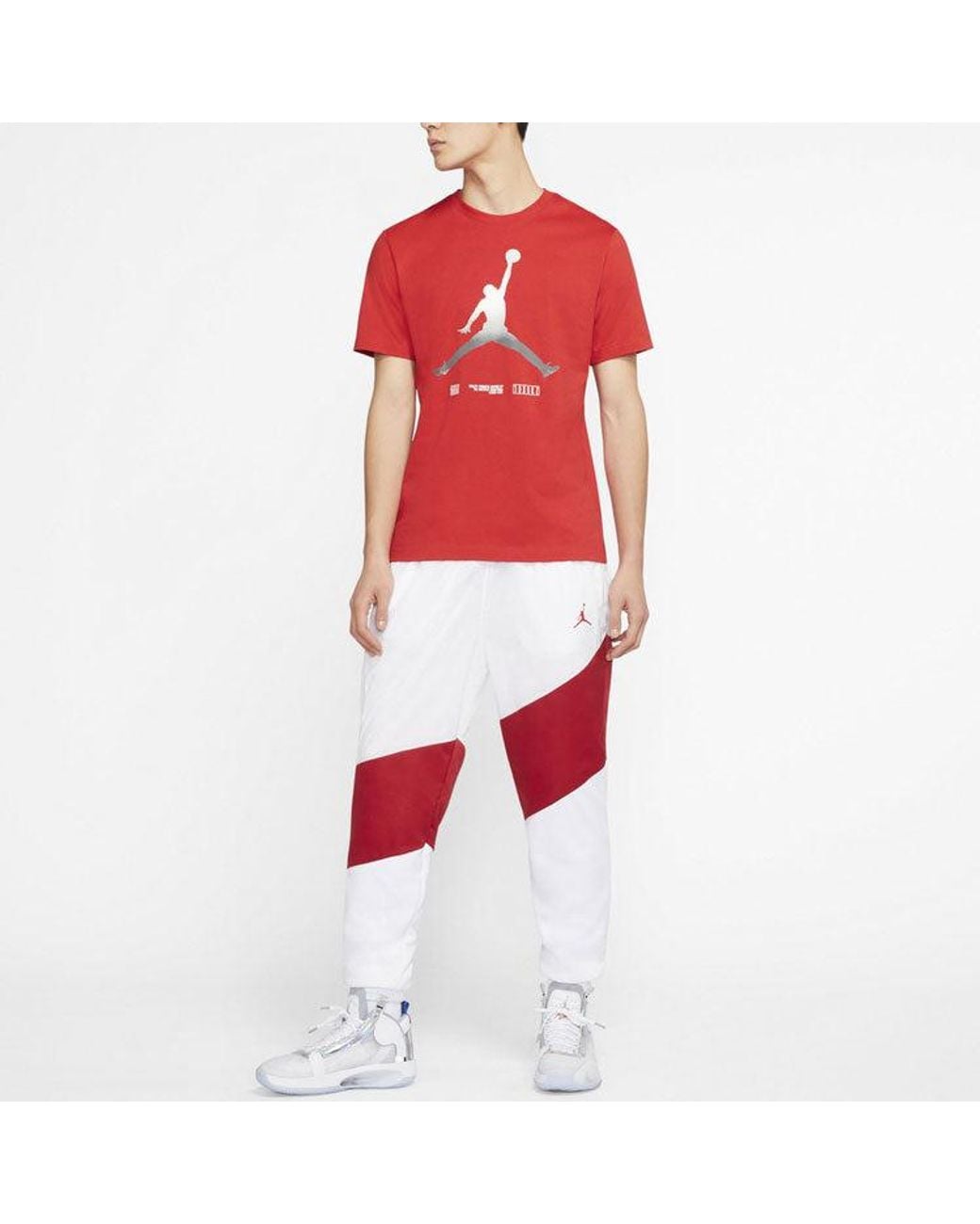 Nike Red Casual Cozy Sports Pants/Trousers/Joggers for men