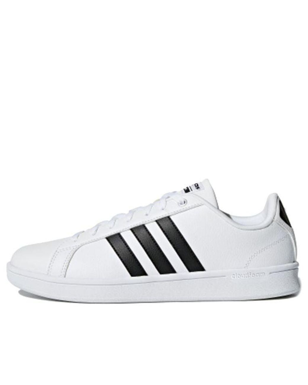 Adidas White Cloudfoam Advantage for men