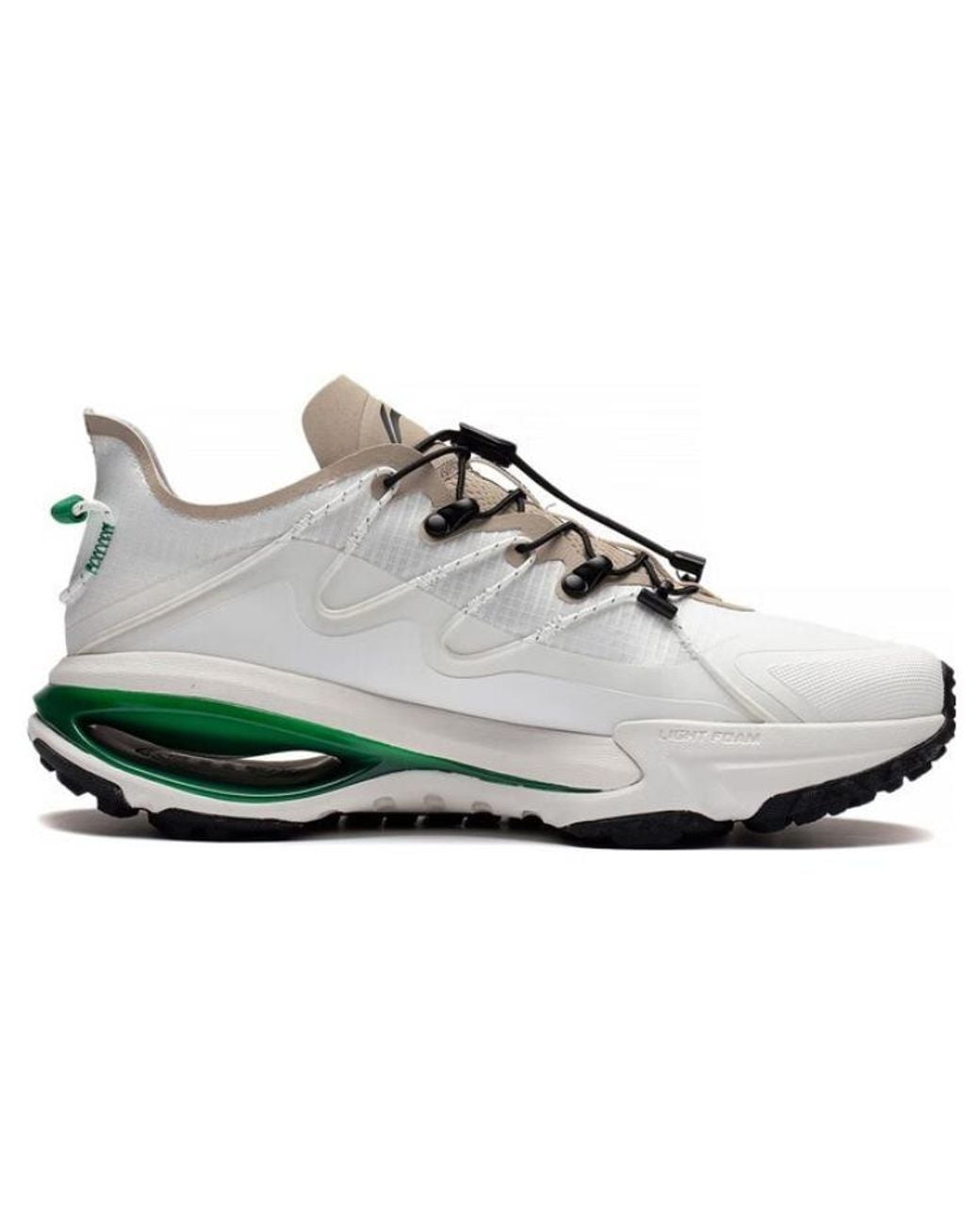 Li-ning White Yijie Hiking Shoes Tan' for men