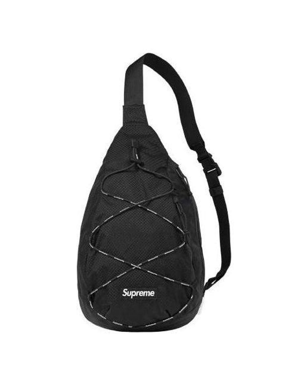 Supreme Sling Bag in Black for Men | Lyst