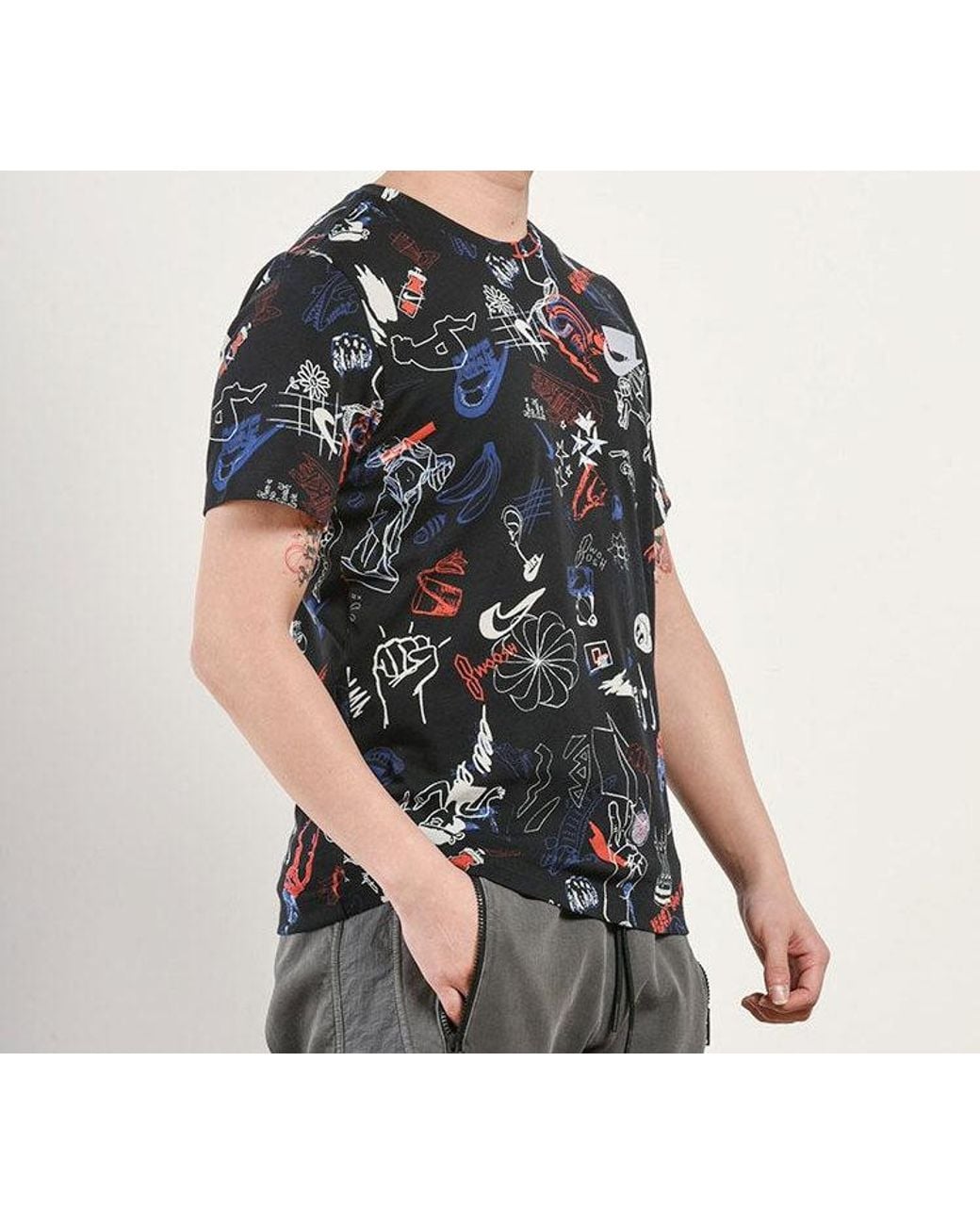 Nike Blue As Sportswear Sport Pack Ss 2 Tee for men