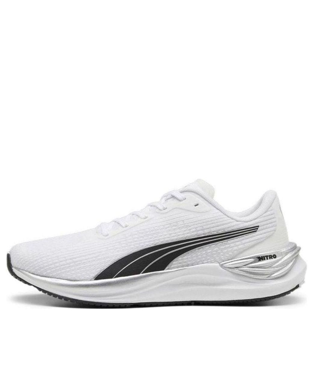 PUMA White Electrify Nitro 3 for men