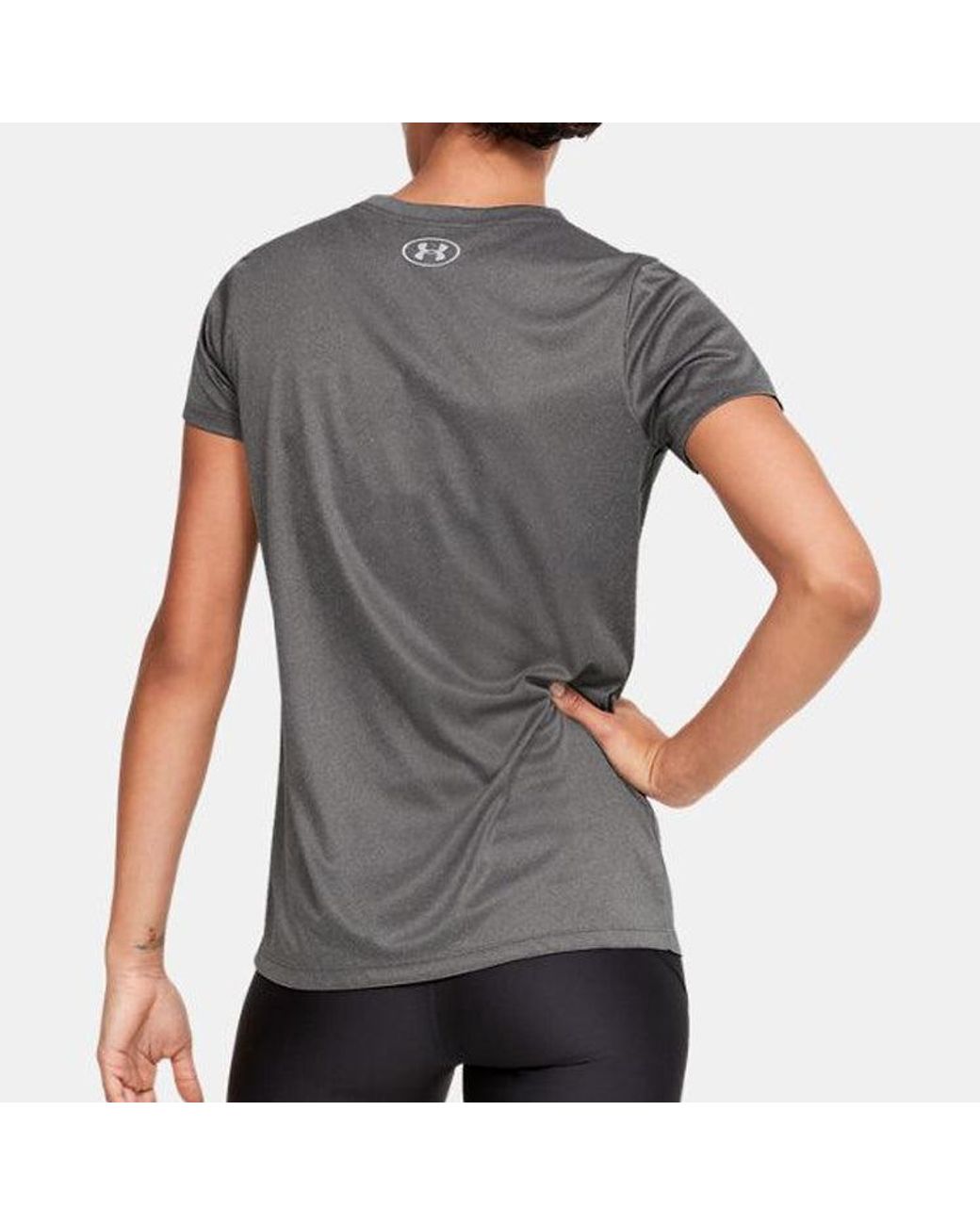Under Armour Gray (Wmns) Ua Velocity Solid Crew Short Sleeve