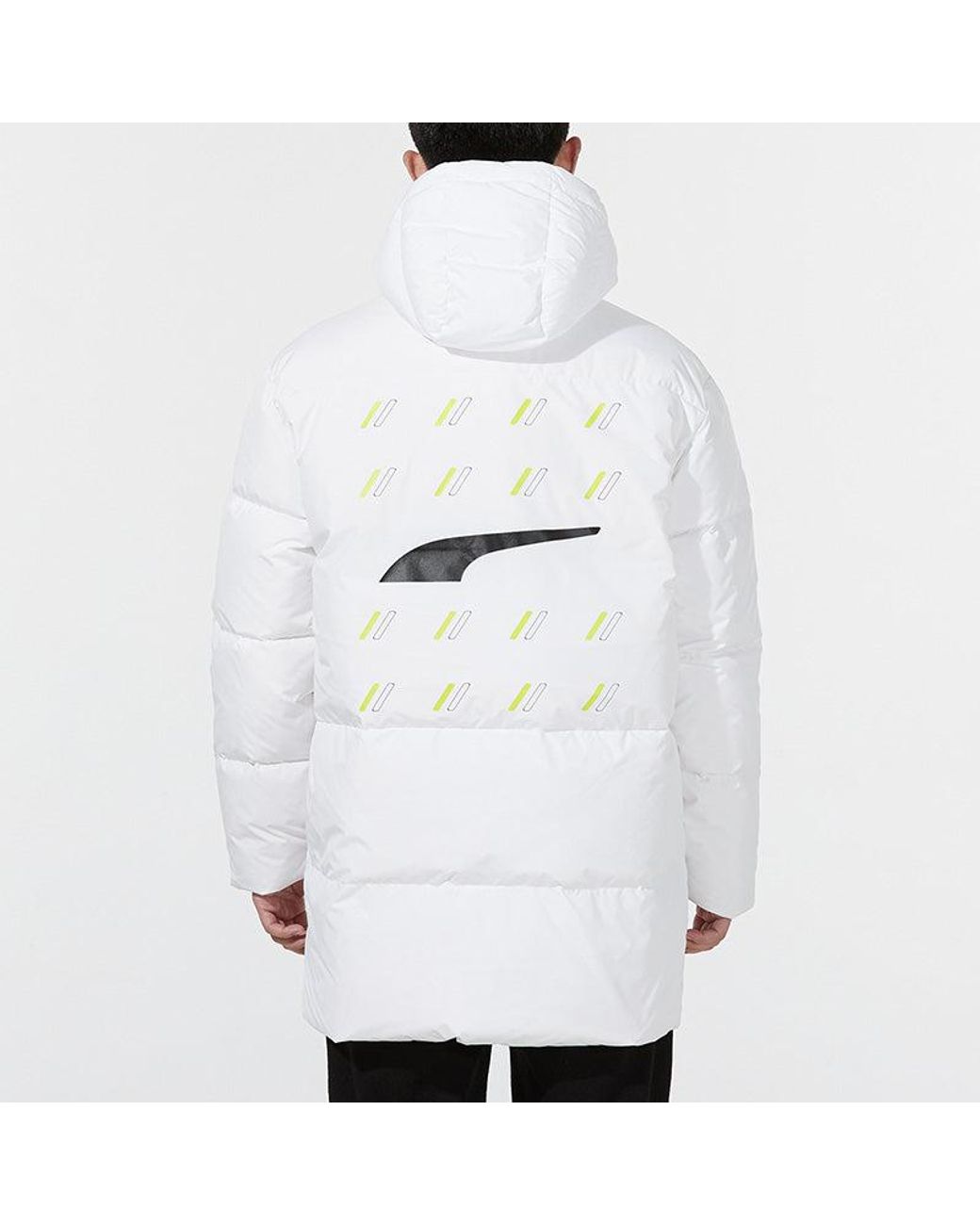 PUMA White Windproof Down Warm Jacket for men