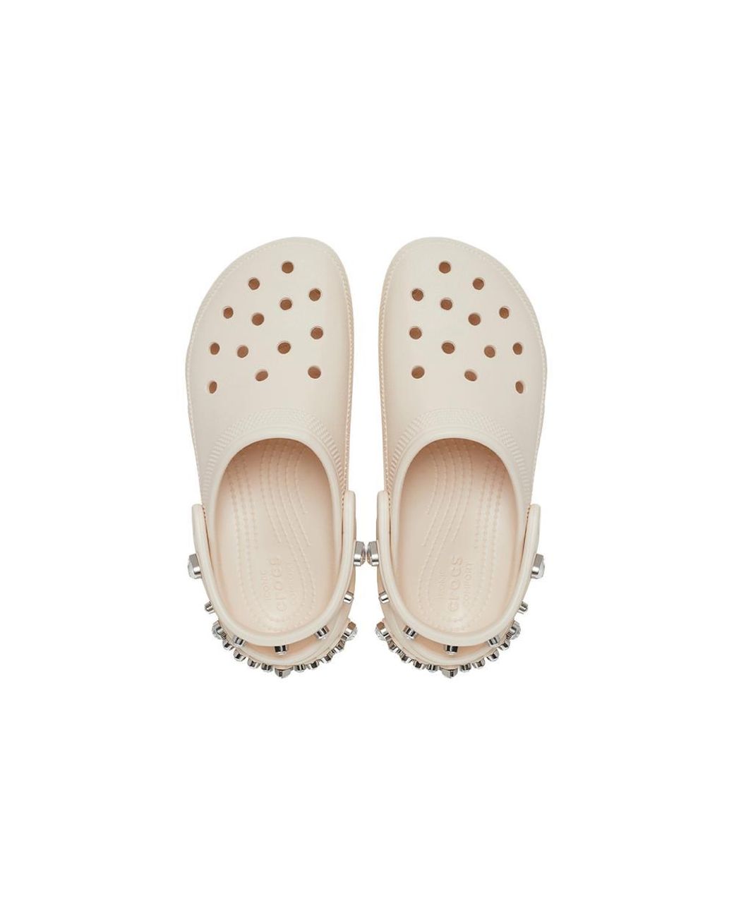 CROCSTM Natural (Wmns) Classic Platform Tiara Clogs