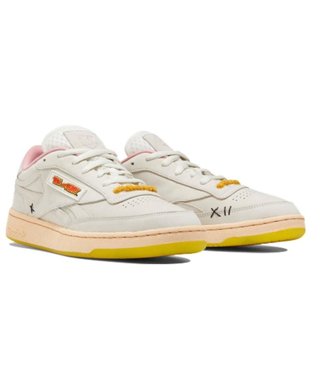 Reebok White X Tom & Jerry Club C 'Tom' for men