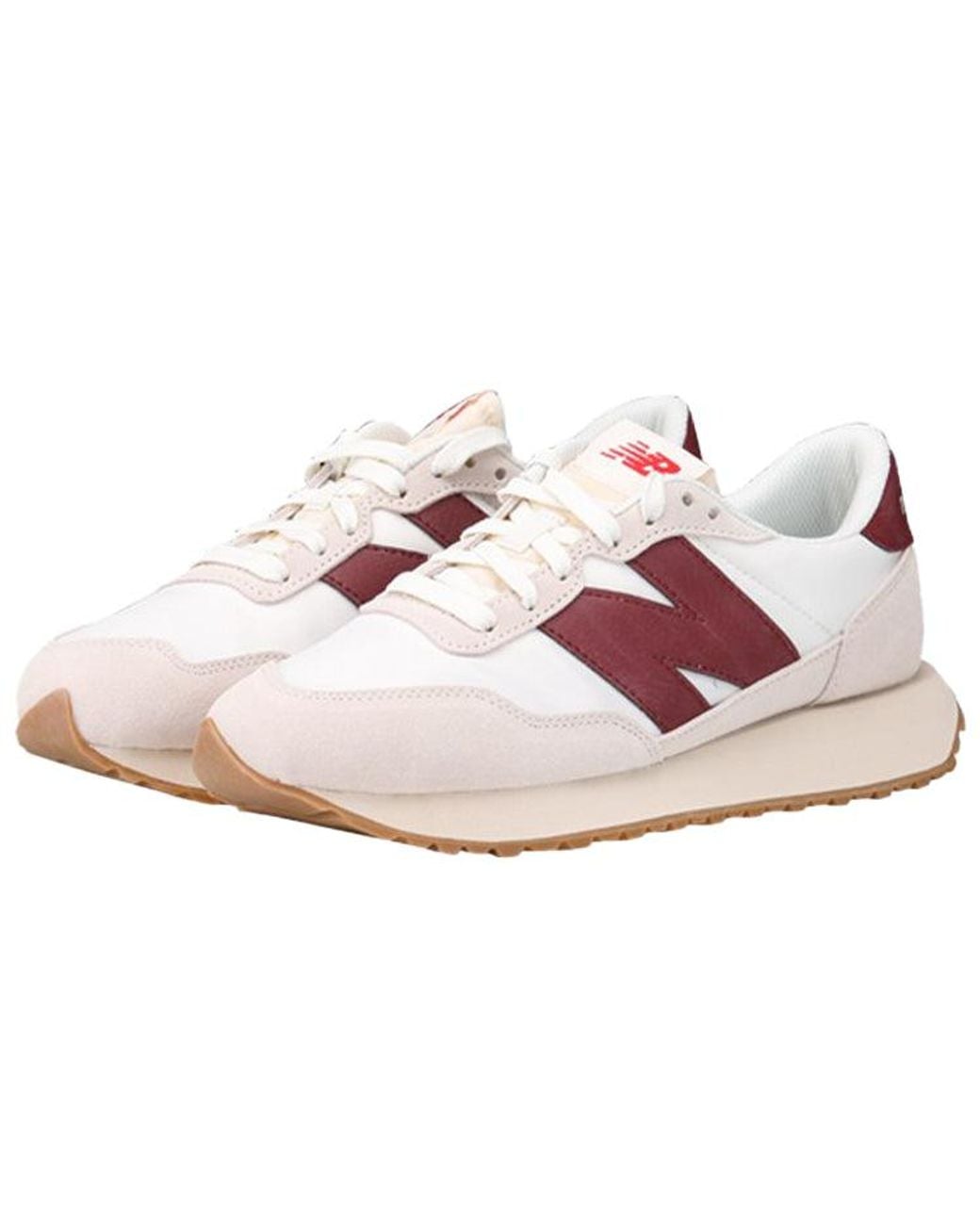New Balance Pink 237 Burgundy' for men