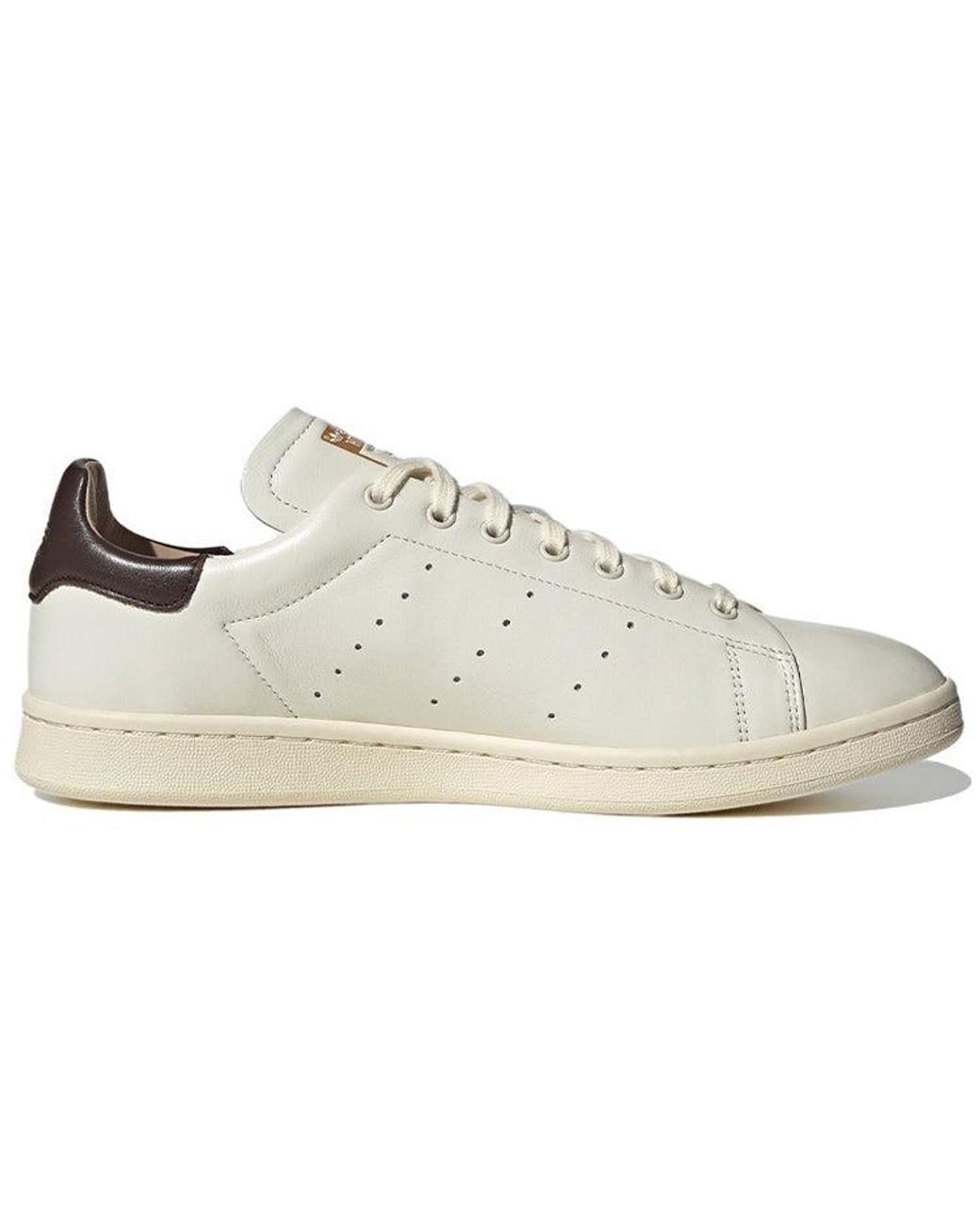 Adidas White Originals Stan Smith Lux Shoes 'Off Dark' for men