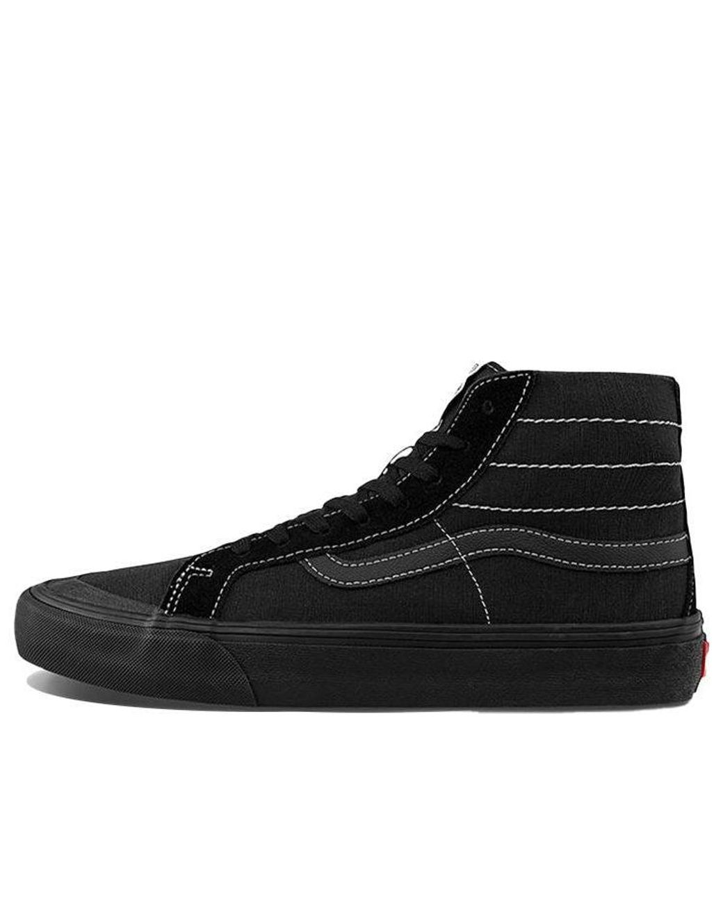 Vans Black Sk8-Hi Shoes for men