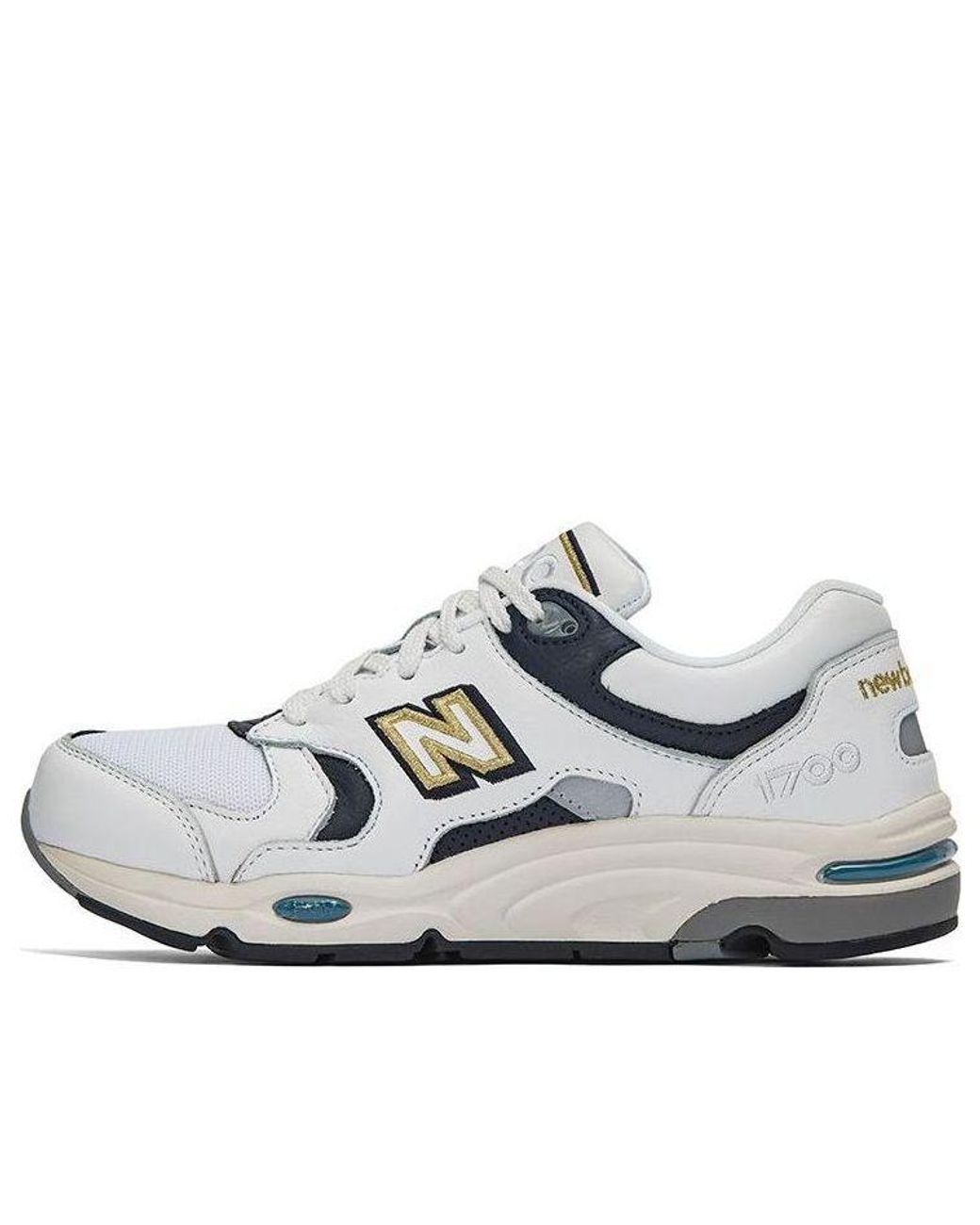 New Balance White 1700 Eclipse Raincloud' for men