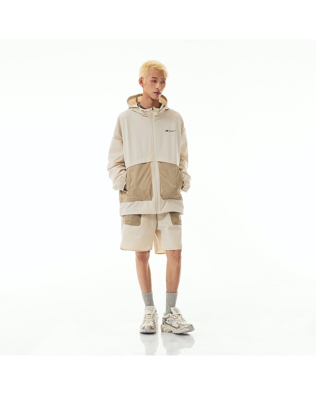 New Balance Natural Woven Hooded Jacket