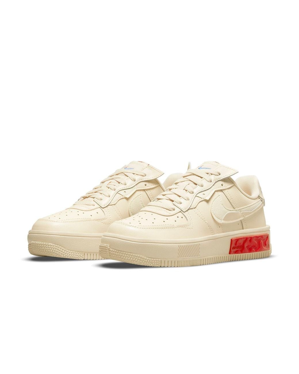 Nike White (Wmns) Air Force 1 Fontanka 'Pearl University'