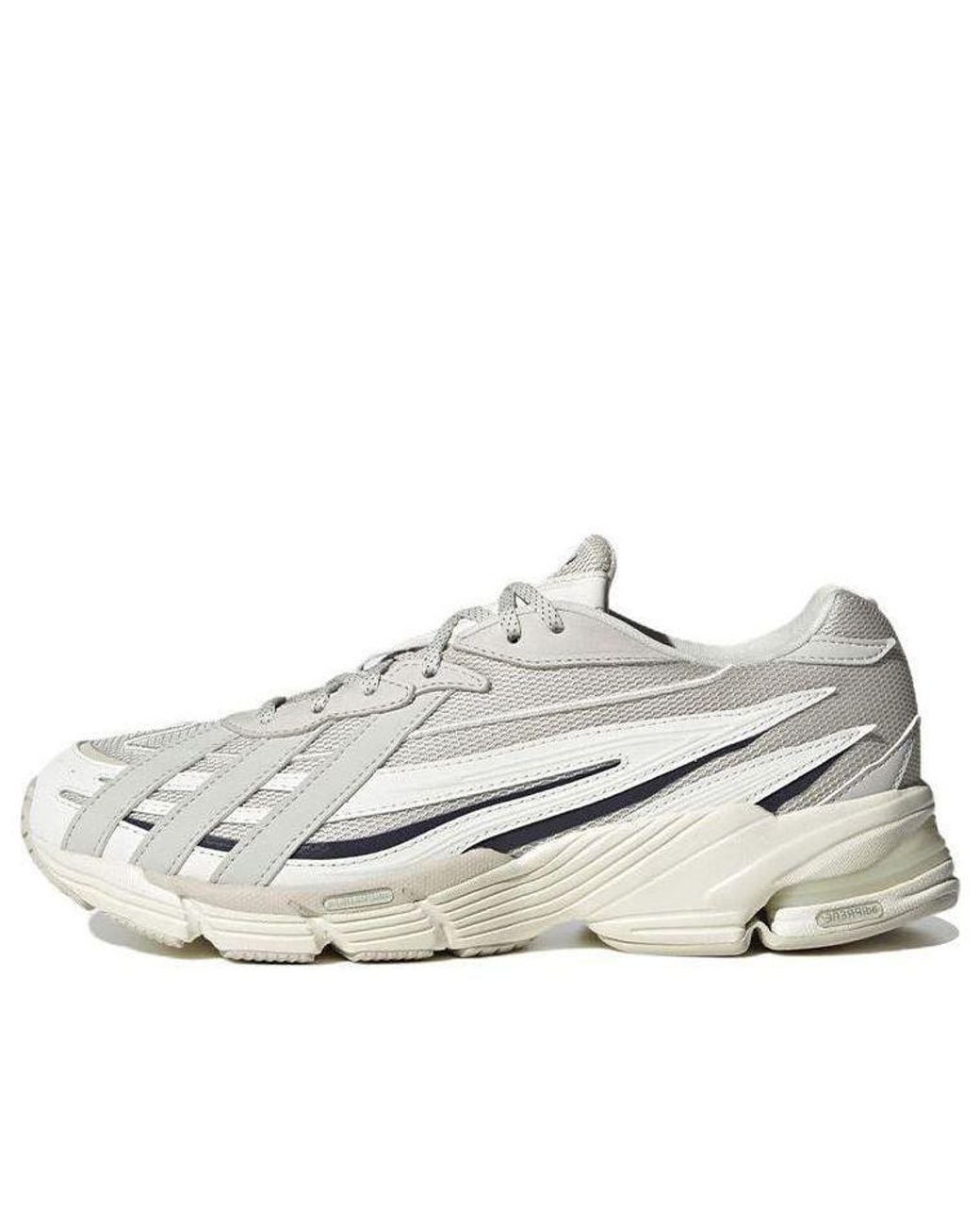 Adidas White Originals Orketro Shoes 'Aluminium Off Night Metallic' for men