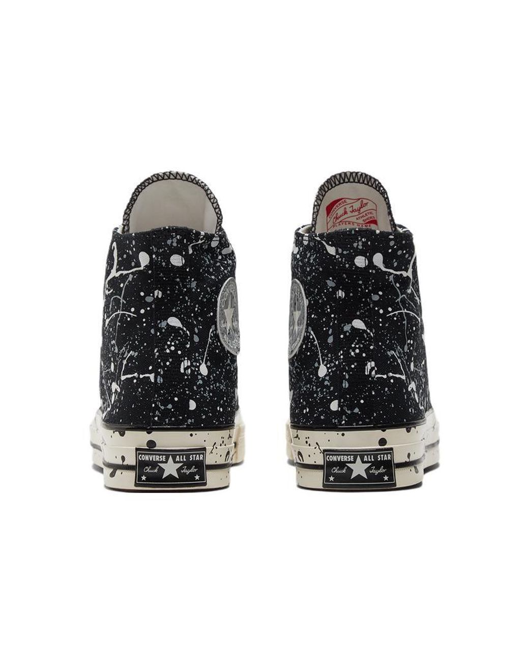 Converse Black Chuck 70 High 'Archive Paint Splatter for men