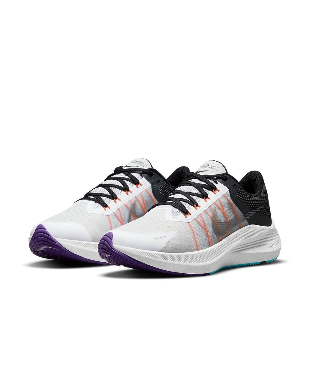 Nike White (Wmns) Air Zoom Winflo 8