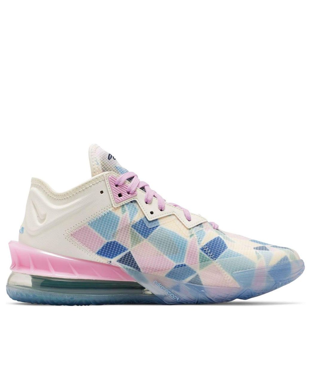 Nike Blue X Atmos Lebron 18 Low 'Sakura' for men