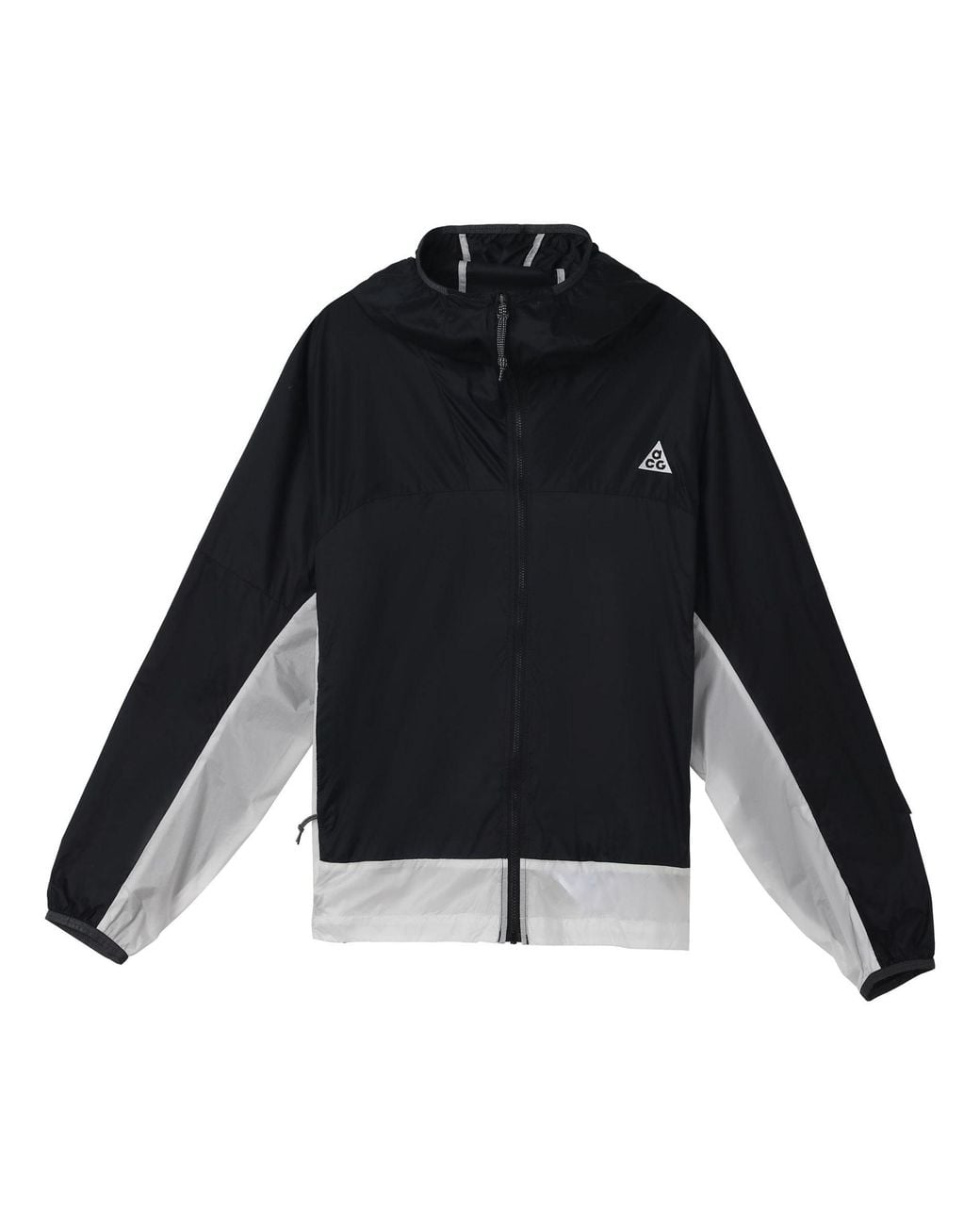 Nike Blue Acg Cinder Cone Colorblock Splicing Zipper Hooded Jacket for men