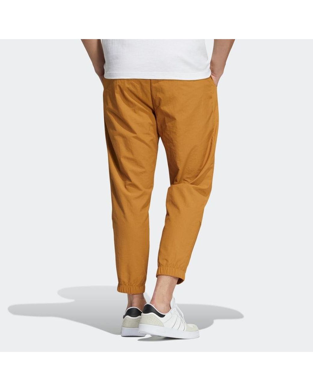 Adidas Brown Neo Solid Color Micro Mark Casual Sports Pants/Trousers/Joggers for men