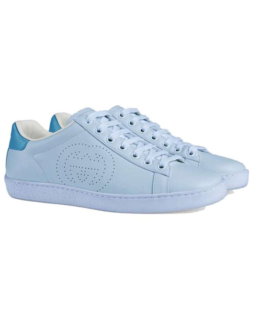 Gucci Blue (Wmns) Ace 'Interlocking G