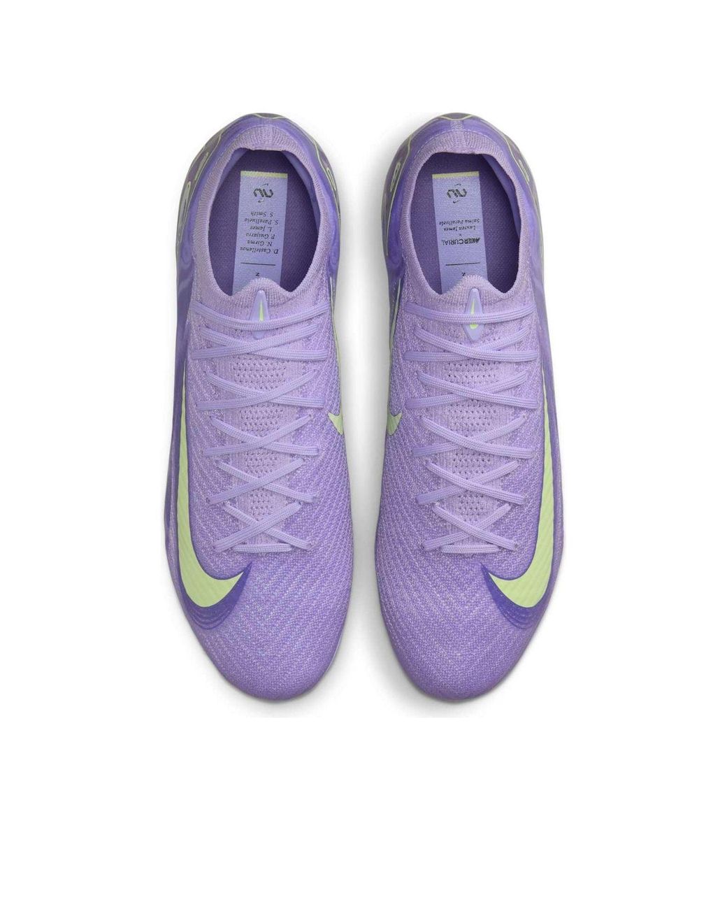 Nike Purple United Mercurial Vapor 16 Elite Football Sneakers for men