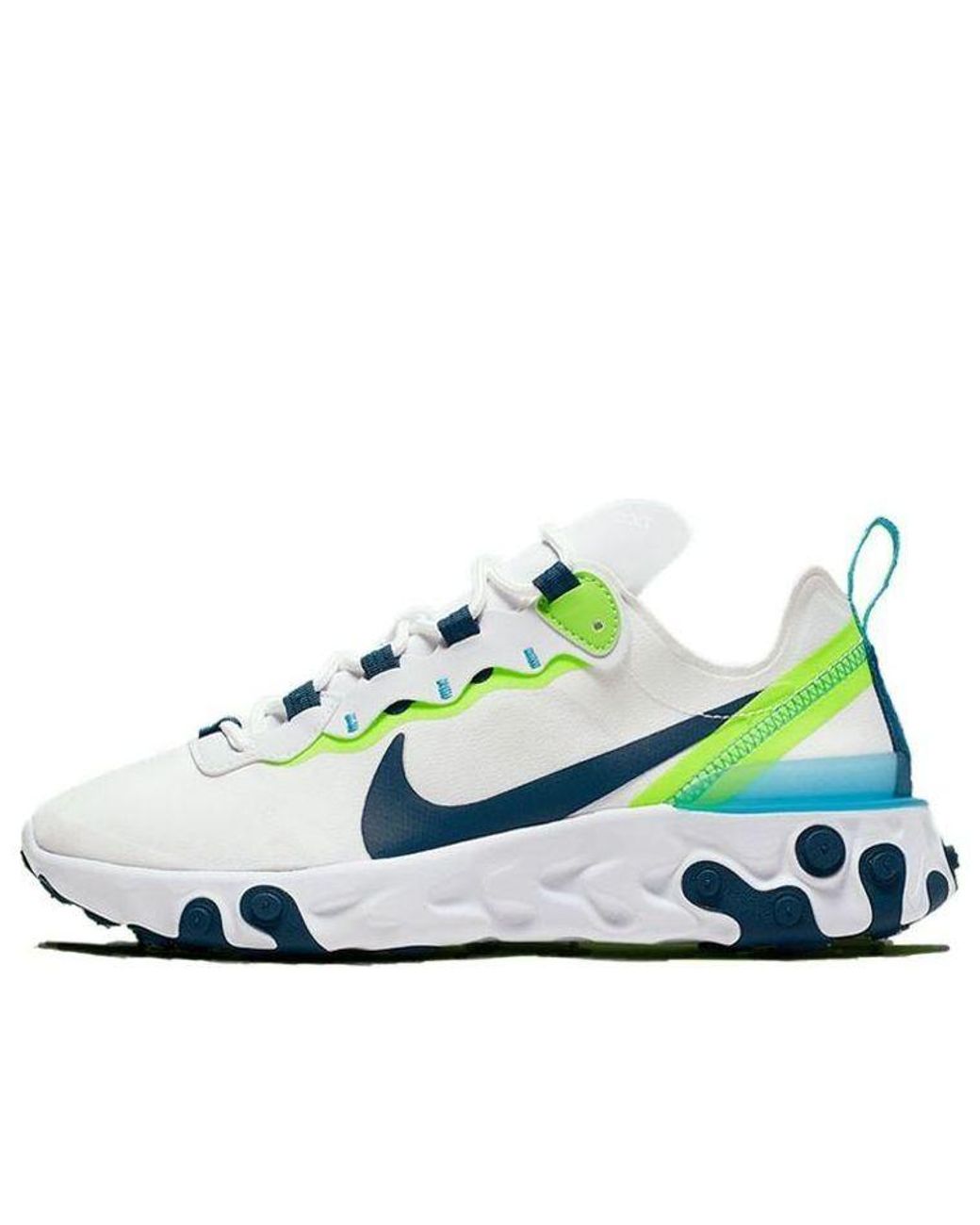 Nike Wmns React Element 55 Sea Volt in Blue Lyst UK
