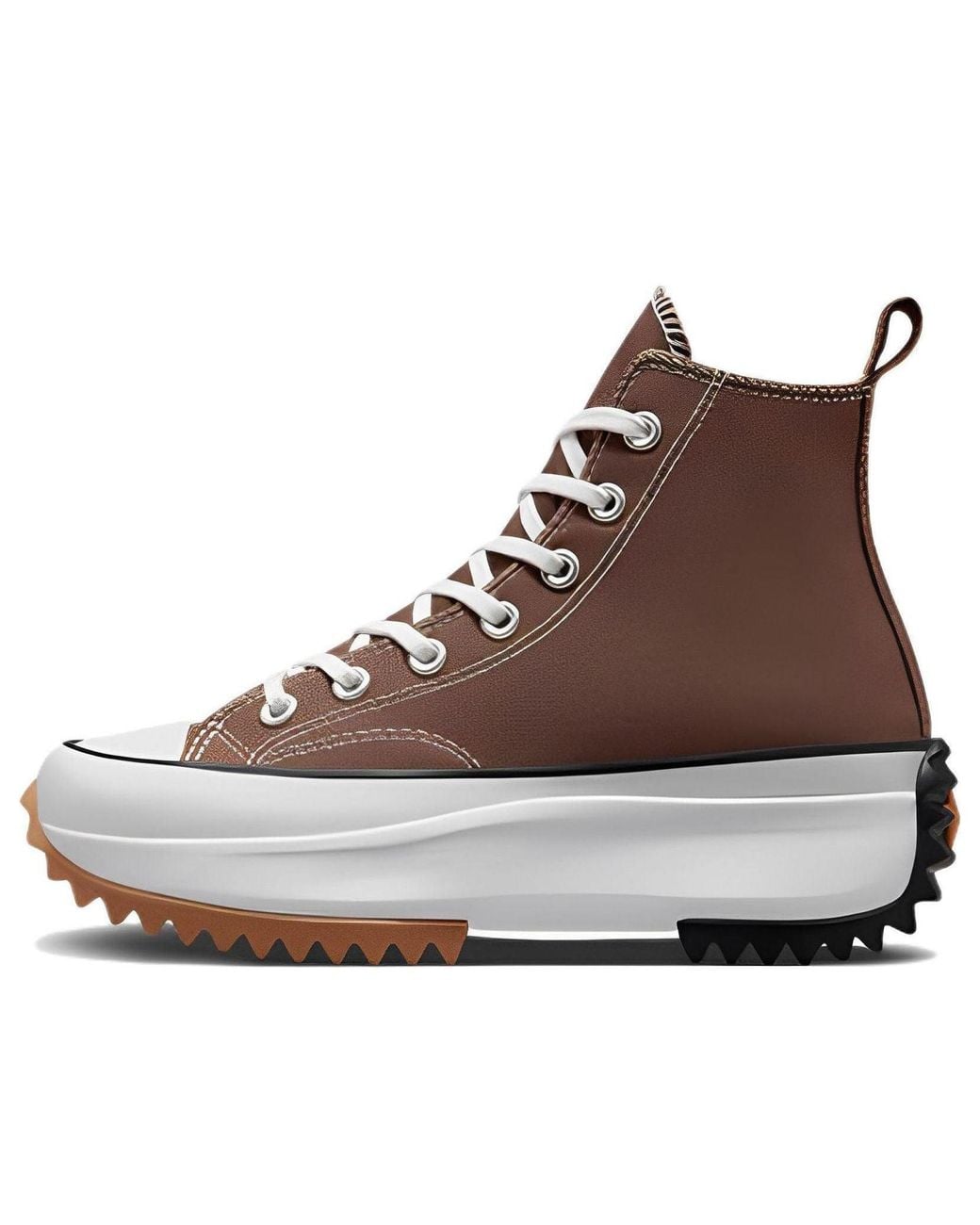 Converse Brown Run Star Hike Platform High 'Squirrel Friend' for men