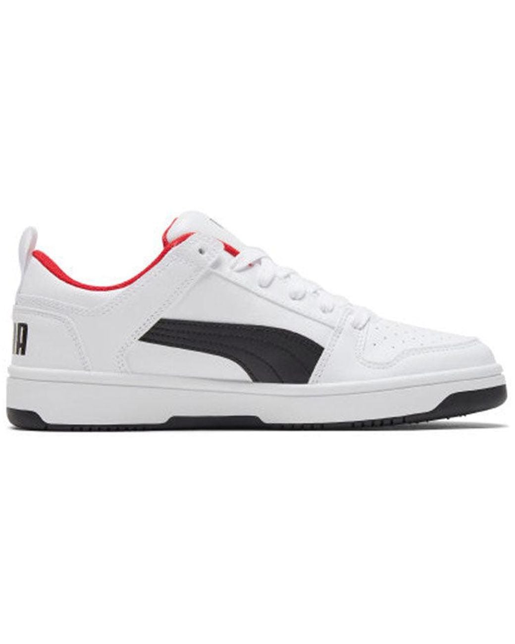 PUMA White Rebound Layup Lo Sl for men
