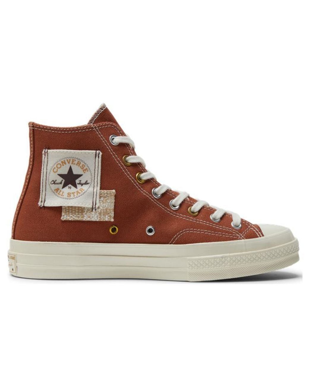 Converse Brown Chuck Taylor All-Star 70 Hi Patchwork 'Tawny Owl' for men
