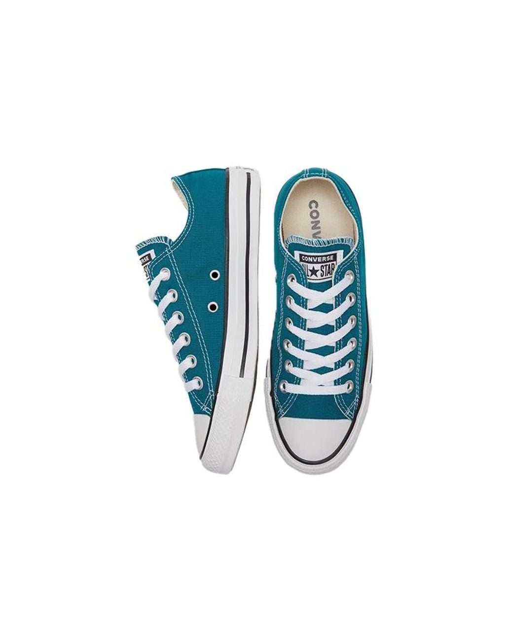 Converse Blue Colour Chuck Taylor All Star Low Top 'Bright Spruce' for men