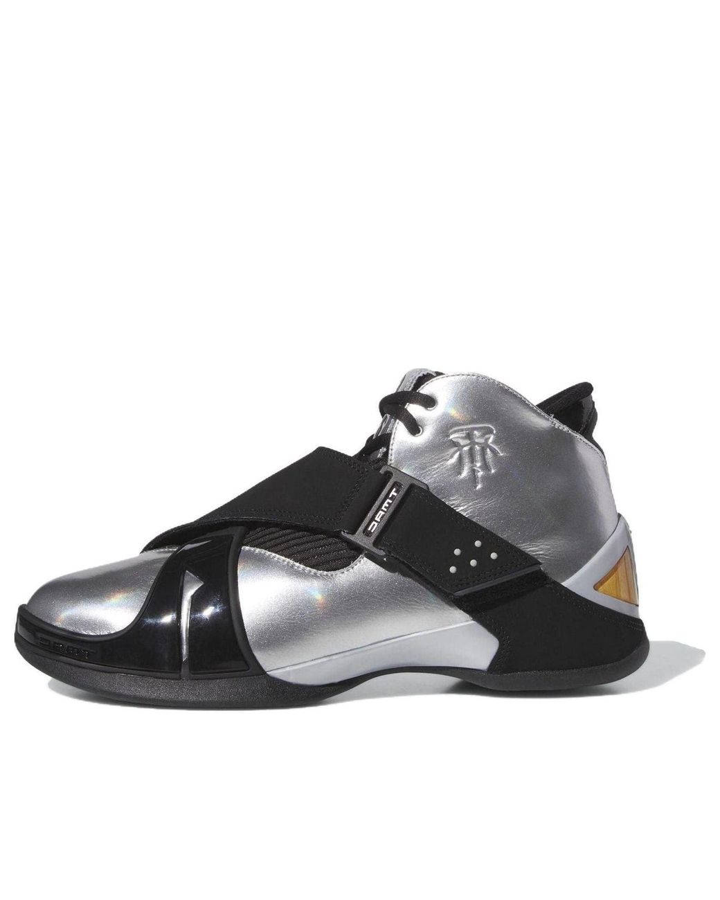 Adidas Black T Mac 5 Basketball Shoes 'Platinum' for men