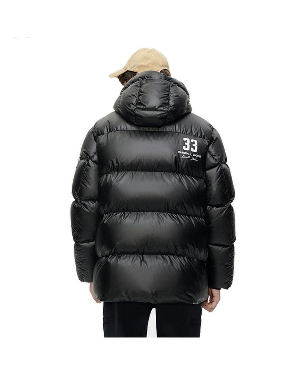 Fila Black Down Jacket for men