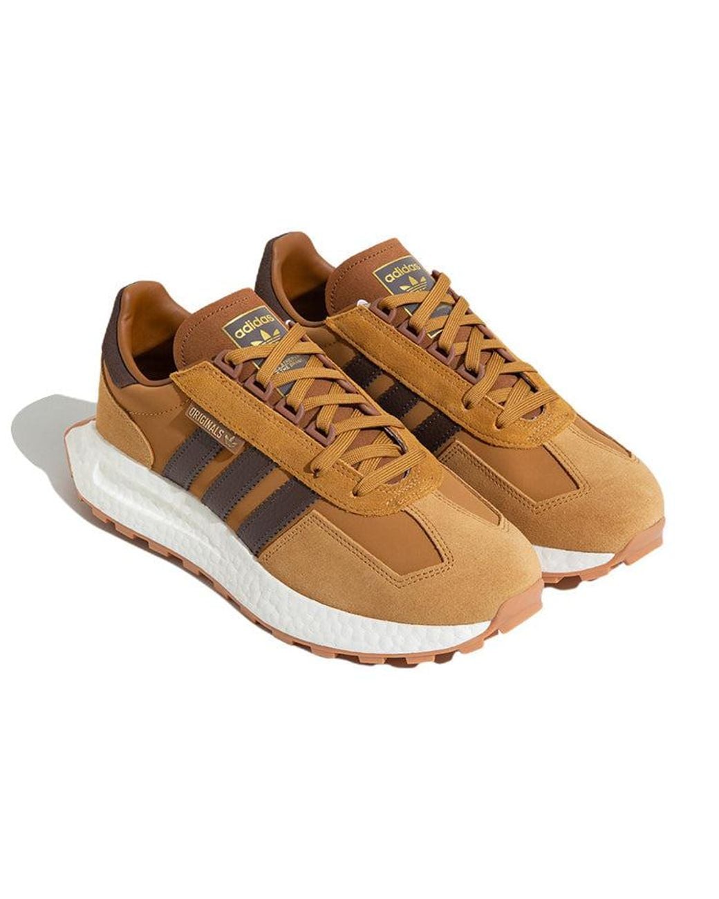Adidas Brown Retropy E5 'Khaki Dark' for men