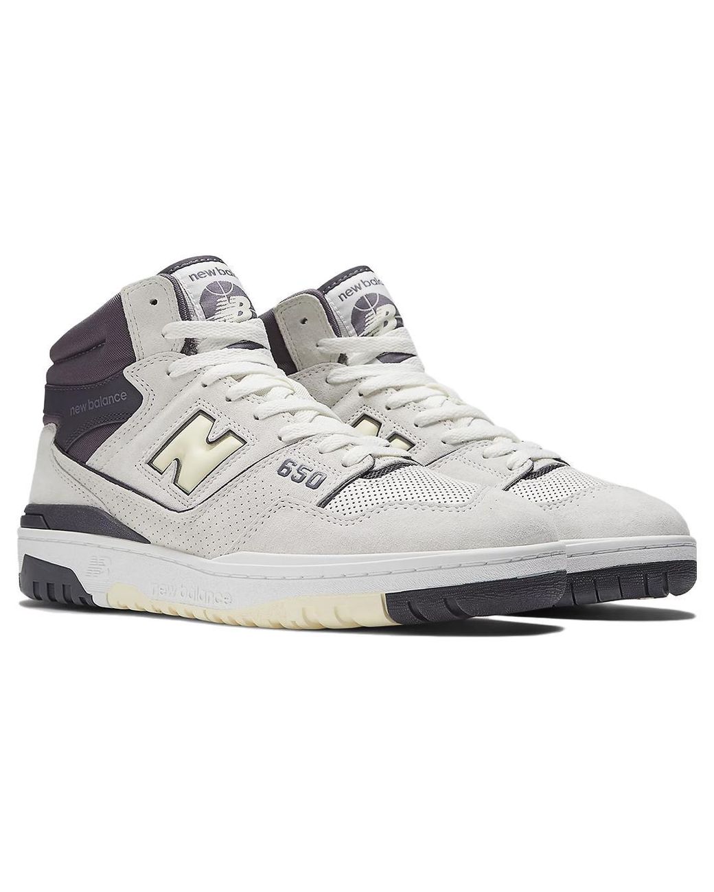 New Balance White 650R 'Sea Salt Nightwatch' for men