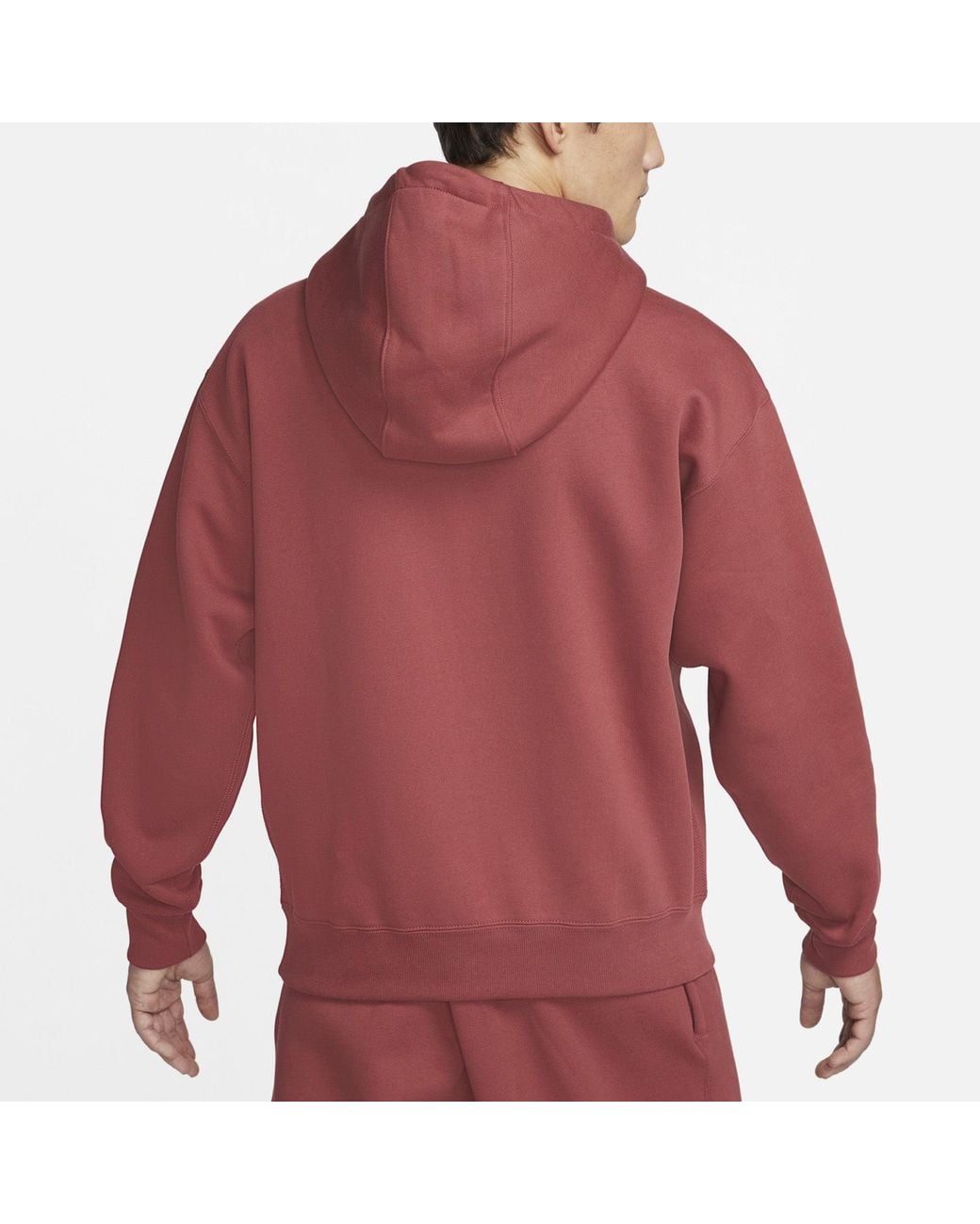 Nike Series Lab Embroidered Logo Drawstring Hooded Sports for men