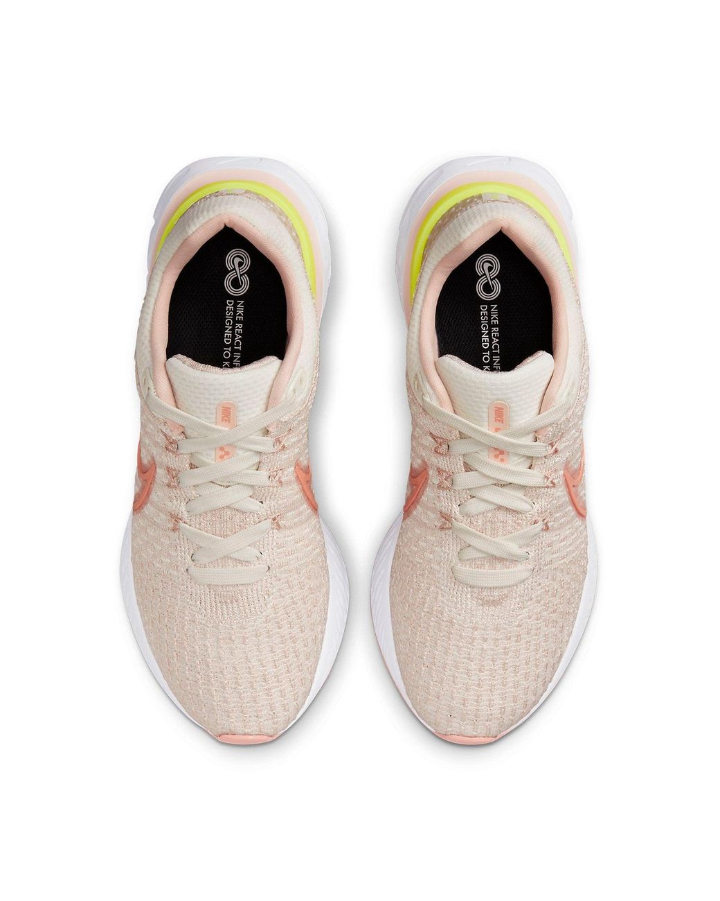 Nike Pink (Wmns) React Infinity Run Flyknit 3 'Sail Light Madder Root'