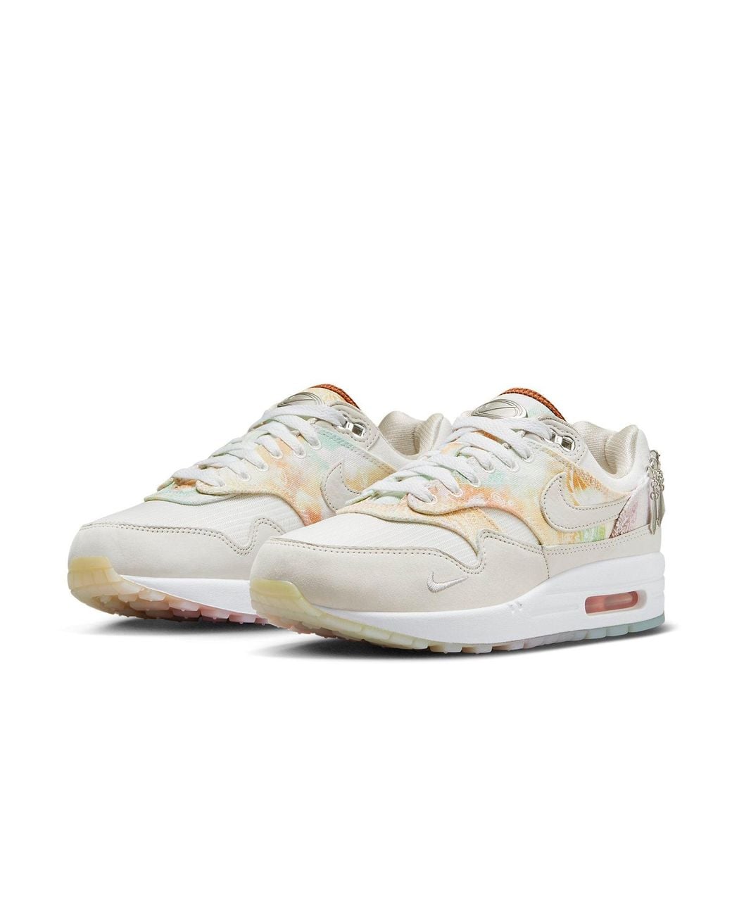 Nike White (Wmns) Air Max 1 'Metal Charms'