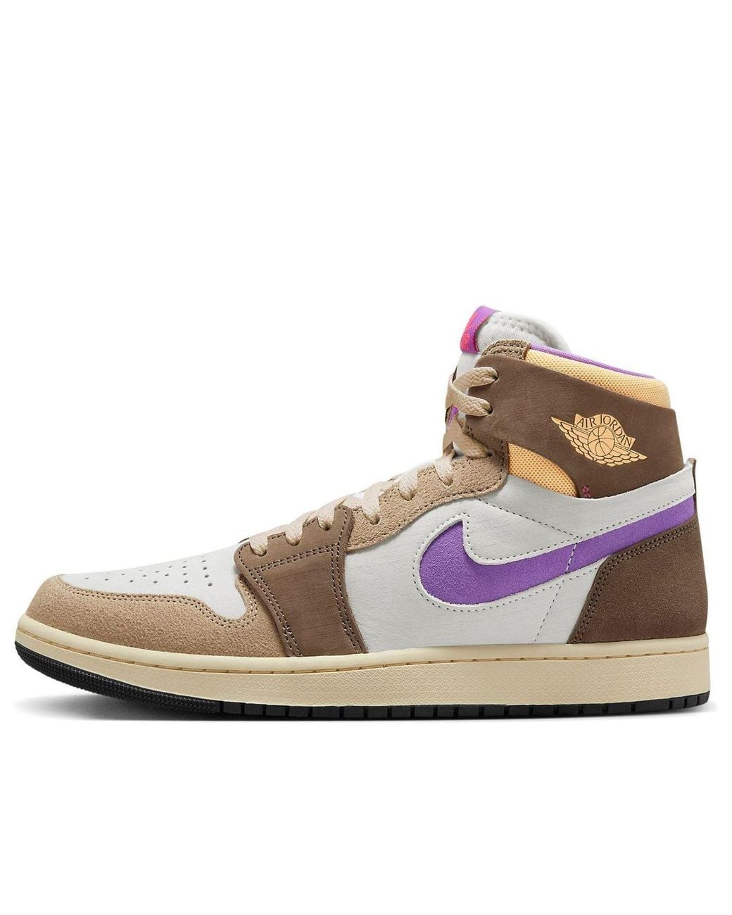 Nike Brown 1 High Zoom Air Cmft 2 'Palomino Wild Berry' for men