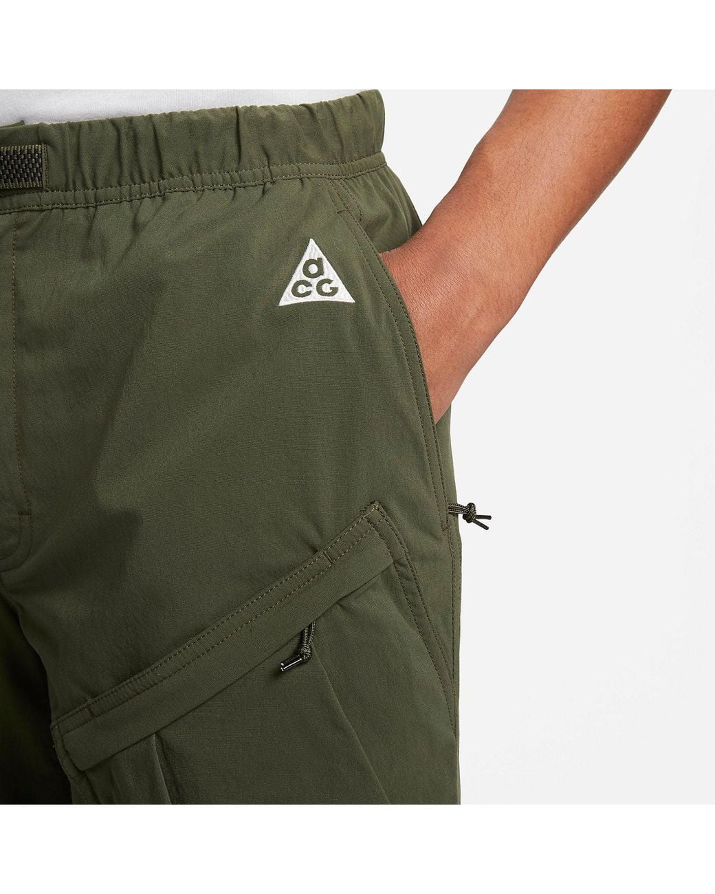 Nike Green Acg Smith Summit Cargo Pants 'Cargo Khaki' for men
